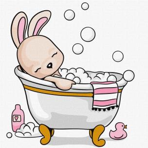 Opakowanie Malowanie po numerach - Pełny relaks Kids 25x25cm