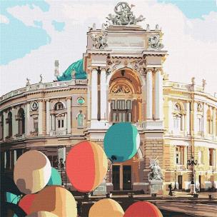 Opakowanie Malowanie po numerach - Perła nad morzem 40x40cm