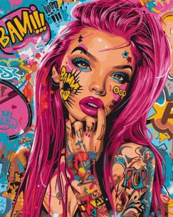 Opakowanie Malowanie po numerach - Plama kolorów 40x50cm