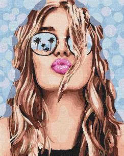 Opakowanie Malowanie po numerach - Pocałunek lata 40x50