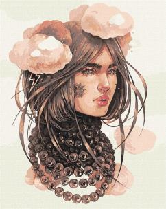 Opakowanie Malowanie po numerach - Pochmurne myśli 40x50cm