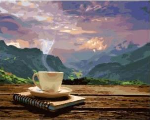 Opakowanie Malowanie po numerach - Poranek z widokiem.. 40x50