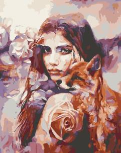 Opakowanie Malowanie po numerach - Portret Kobiety 30x40cm