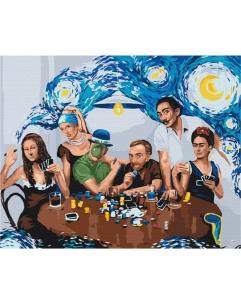 Opakowanie Malowanie po numerach - Przyjaciele 40x50cm