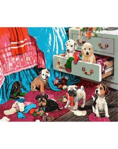 Opakowanie Malowanie po numerach - Przyjaciele 40x50cm