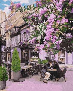 Opakowanie Malowanie po numerach-Przytulna restauracja 40x50