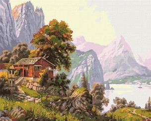 Opakowanie Malowanie po numerach - Przytulny kącik 40x50