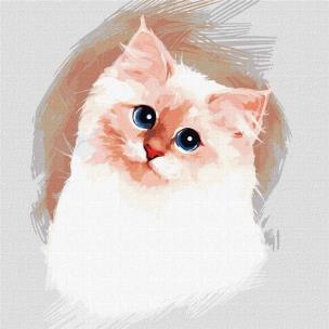 Opakowanie Malowanie po numerach - Puszysta chmura 30x30cm