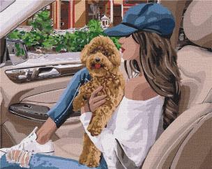 Opakowanie Malowanie po numerach - Puszysty ulubieniec 40x50