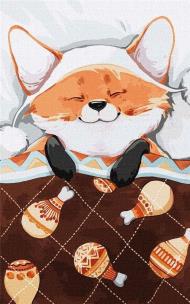 Opakowanie Malowanie po numerach - Pyszne sny lisiczki 25x40