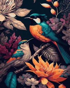 Opakowanie Malowanie po numerach Rajski Ogród 3