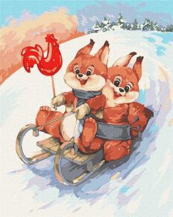 Opakowanie Malowanie po numerach - Razem więcej zabawy 40x50