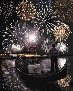 Opakowanie Malowanie po numerach - Romantyczna Wenecja 40x50