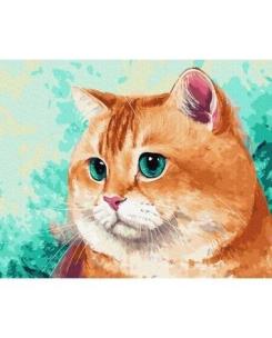 Opakowanie Malowanie po numerach - Rudy myśliciel 40x50cm