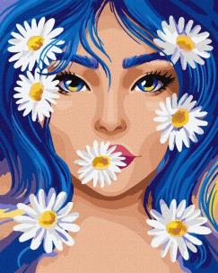 Opakowanie Malowanie po numerach - Rumiankowy.. 40x50cm