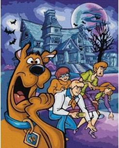 Opakowanie Malowanie po numerach - Scooby Doo 40x50cm