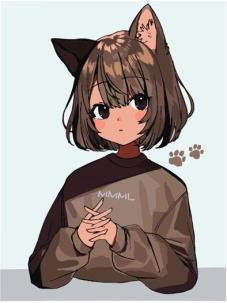 Malowanie po numerach - Shy Mimi 30x40cm. Wydawca: Qbee. Multiszop.pl Opakowanie Malowanie po numerach - Shy Mimi 30x40cm