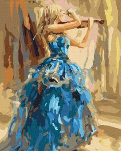 Opakowanie Malowanie po numerach Skrzypaczka