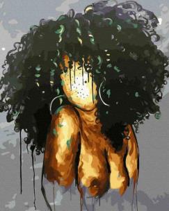 Opakowanie Malowanie po numerach - Słodka dziewczyna 40x50 cm