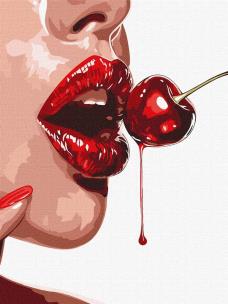 Opakowanie Malowanie po numerach - Słodka wiśnia 30x40cm