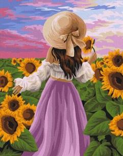 Opakowanie Malowanie po numerach - Słoneczniki 40x50