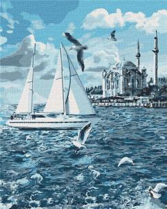 Opakowanie Malowanie po numerach - Spacer po Bosforu 40x50