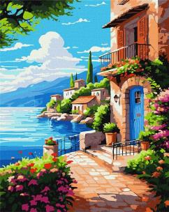 Opakowanie Malowanie po numerach - Spokój przy falach 40x50cm