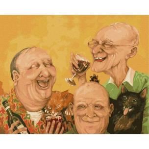 Opakowanie Malowanie po numerach Starzy Przyjaciele