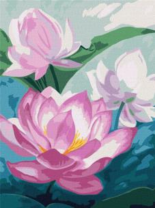 Opakowanie Malowanie po numerach - Światło na stawie 30x40cm