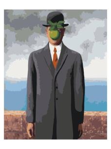 Opakowanie Malowanie po numerach - Syn człowieczy 40x50cm