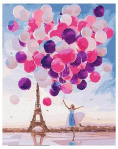 Opakowanie Malowanie po numerach - Szczęście w Paryżu 40x50cm