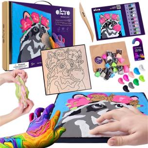 Opakowanie Malowanie po numerach Szop 29x29cm