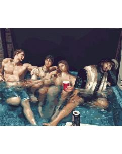 Opakowanie Malowanie po numerach - Trudny weekend 40x50cm