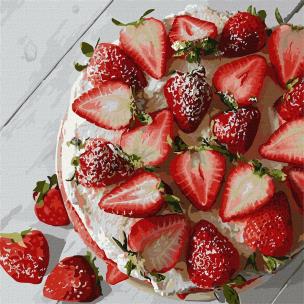 Opakowanie Malowanie po numerach - Truskawkowe.. 30x320cm