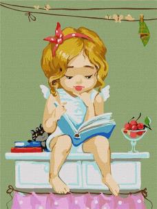 Opakowanie Malowanie po numerach - Ulubiona książka 30x40