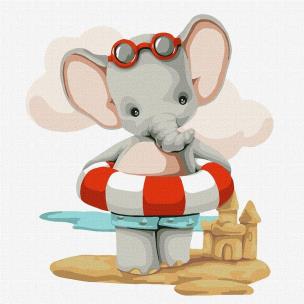 Opakowanie Malowanie po numerach - Ulubione lato 30x30cm