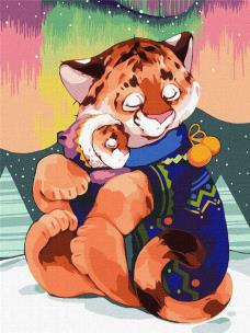 Opakowanie Malowanie po numerach - Uścisk 30x40cm