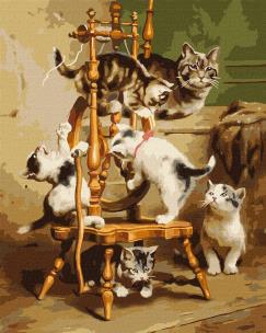 Opakowanie Malowanie po numerach - Wesołe zabawy 40x50cm