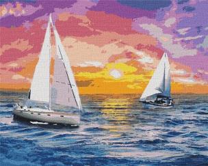 Opakowanie Malowanie po numerach - Witając świt 40x50