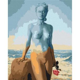 Opakowanie Malowanie po numerach - Wizerunek dziewczyny 40x50