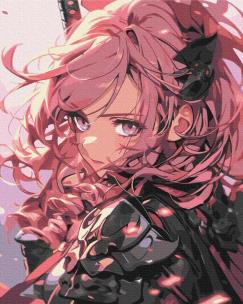 Opakowanie Malowanie po numerach Wojownicza księżniczka