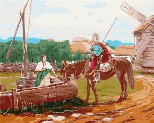 Opakowanie Malowanie po numerach - Wracając do domu 40x50cm