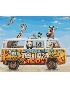 Opakowanie Malowanie po numerach - Wycieczka latem 40x50cm