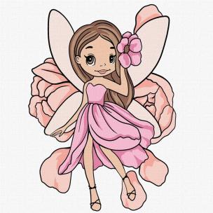 Opakowanie Malowanie po numerach- Wykwintna czarodziejka Kids