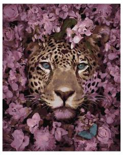 Opakowanie Malowanie po numerach - Wzrok lamparta 40x50cm