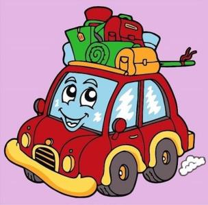 Malowanie po numerach - Zabawny samochód 25x25cm. Wydawca: Qbee. Multiszop.pl Opakowanie Malowanie po numerach - Zabawny samochód 25x25cm