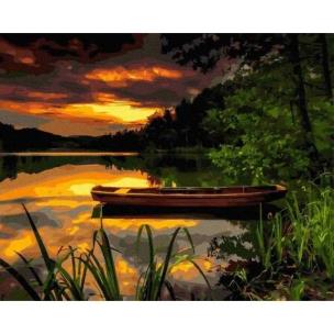 Opakowanie Malowanie po numerach - Zachód słońca 40x50cm