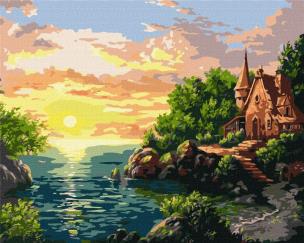 Opakowanie Malowanie po numerach - Zachód słońca 40x50cm