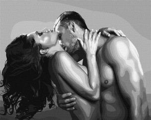 Opakowanie Malowanie po numerach - Żar namiętności 40x50cm