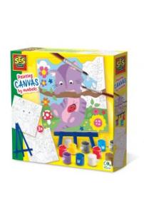 Malowanie po numerach Zwierzęta. Wydawca: SES Creative. Multiszop.pl Opakowanie Malowanie po numerach Zwierzęta